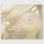 Eleganter, moderner, stilvoller Kupfergold-Rose Geschenkpapier (Flach)