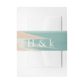 Eleganter moderner Strand Einladungsbanderole (Vorderseite Beispiel)