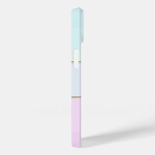 Eleganter, moderner Streifen, Kuchen Case-Mate iPhone Hülle (Rückseite / Rechts)