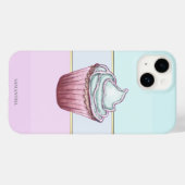 Eleganter, moderner Streifen, Kuchen Case-Mate iPhone Hülle (Rückseite (Horizontal))