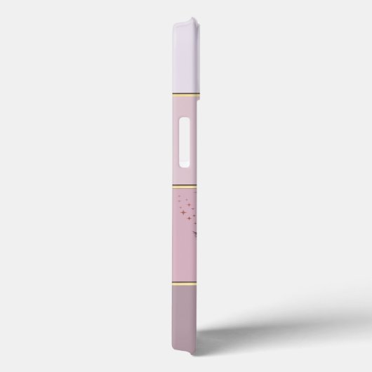 Eleganter moderner Streifen, Lashes C Case-Mate iPhone Hülle (Rückseite / Rechts)