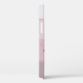 Eleganter moderner Streifen, Lashes Case-Mate iPhone Hülle (Rückseite / Rechts)