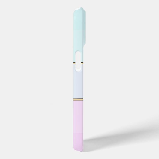 Eleganter moderner Streifen, Ombre Case-Mate iPhone Hülle (Rückseite / Rechts)