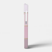 Eleganter moderner Streifen, Striche, Lippen - Per Case-Mate iPhone Hülle (Rückseite / Links)