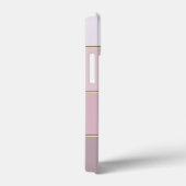 Eleganter moderner Streifen, Striche, Lippen - Per Case-Mate iPhone Hülle (Rückseite / Rechts)