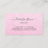 Eleganter moderner visitenkarte (Rückseite)