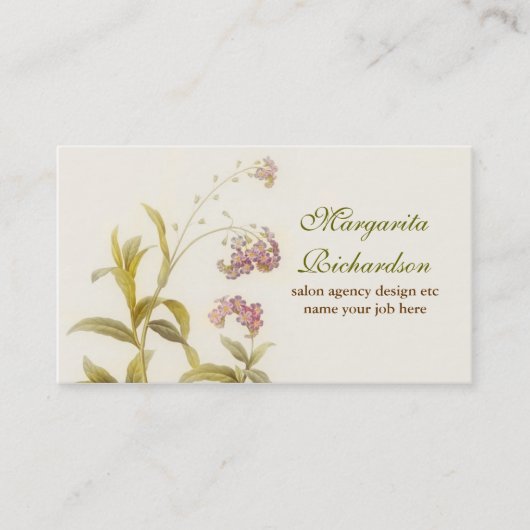 eleganter moderner Visitenkarteentwurf Visitenkarte (Vorderseite)