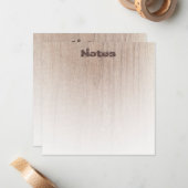 Eleganter, moderner Vorlagenunterdrückter Text Mitteilungskarte (Vorderseite/Rückseite Beispiel)