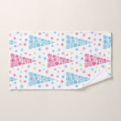 Eleganter Moderner Weihnachtsbaum Badhandtuch Set (Handtuch)