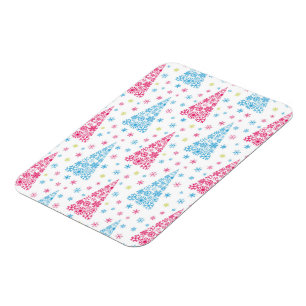 Eleganter moderner Weihnachtsbaum Magnet