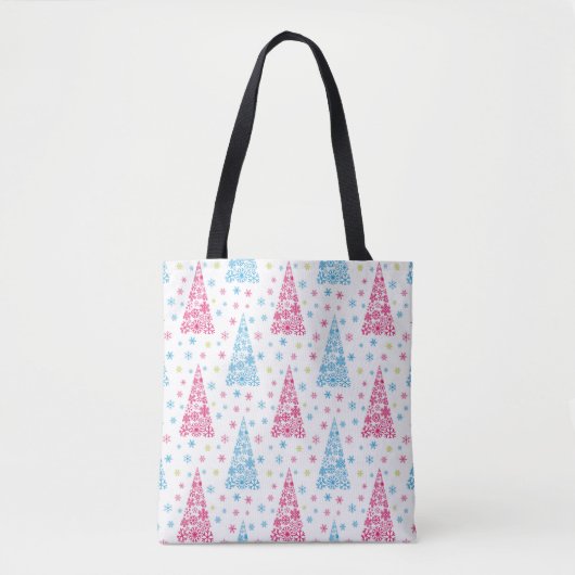 Eleganter Moderner Weihnachtsbaum Tasche (Vorderseite)