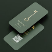 Eleganter Moderner Wohnort Real Anwesen Agent Visitenkarte