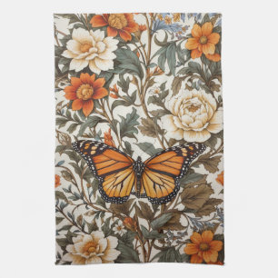 Eleganter Monarch-Schmetterling, inspiriert von Wi Geschirrtuch