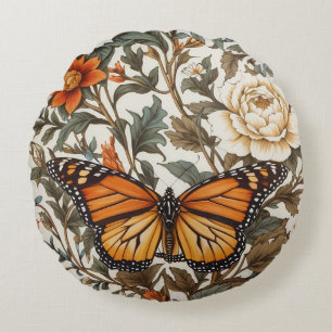 Eleganter Monarch-Schmetterling, inspiriert von Wi Rundes Kissen