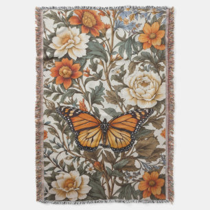 Eleganter Monarchfalter William Morris Inspiriert Decke