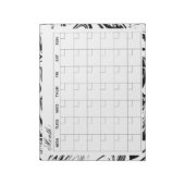 Eleganter Monatskalender-Planer Notizblock (Rotiert)