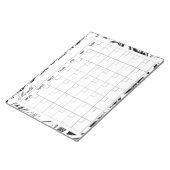 Eleganter Monatskalender-Planer Notizblock (angewinkelt)