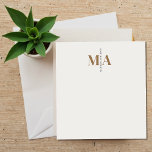 Eleganter Monogram Black Gold Name Notizblock<br><div class="desc">Mit unserem eleganten Monogram Black Gold Name Notepad erweitern Sie Ihre Erfahrung in der Notizfunktion. Dieses stilvolle Notizblock verfügt über einen auffallenden schwarzen Hintergrund gepaart mit luxuriösen Goldakzenten und zeigt Ihr personalisiertes Monogramm für eine wirklich anspruchsvolle Touch.</div>