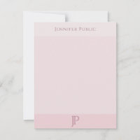 Eleganter Monogramm einfacher, moderner Template-F