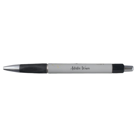Eleganter Monogramm Honigbiene Stift (Vorderseite)