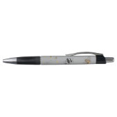 Eleganter Monogramm Honigbiene Stift (Oberseite)