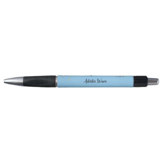 Eleganter Monogramm Honigbiene Stift (Vorderseite)