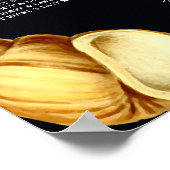 Eleganter Moonlit Beach Hochzeitsplan Poster (Ecke)