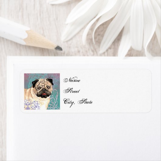 Eleganter Mops (Insitu)