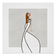 Eleganter Muse Flow 1 Glam Mode Kunst
