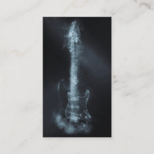 Eleganter Musiker Visitenkarte