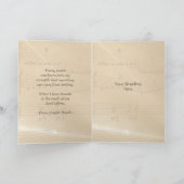 Eleganter Musiklehrer Haydn Quote Karte (Innenseite)