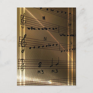 Eleganter Musiklehrer Haydn Quote Postkarte