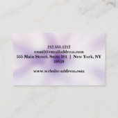 Eleganter Musiklehrer Piano Schlüssel Musikalisch Visitenkarte (Rückseite)