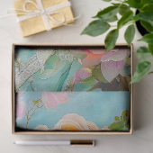 Eleganter Mütter Day Frog in Floral Hat Decoupage Seidenpapier (Geschenk)