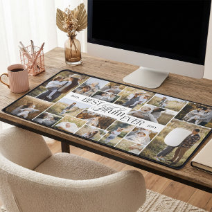 Eleganter Muttertag Beste Mama überhaupt Foto-Coll Schreibtischunterlage