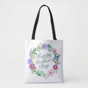 Eleganter Muttertag Blumenzauber Tasche