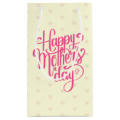 Eleganter Muttertag | Geschenktüte (Rückseite)