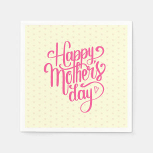 Eleganter Muttertag   Napkin Serviette