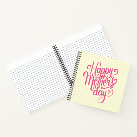 Eleganter Muttertag | Notizbuch (Innenseite)