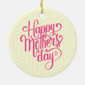 Eleganter Muttertag | Ornament (Hinten)
