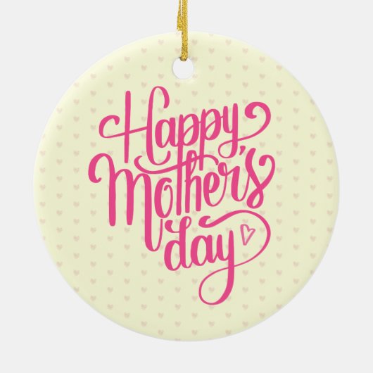Eleganter Muttertag | Ornament (Hinten)