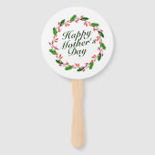 Eleganter Muttertagskreath | Handfächer (Rückseite)