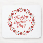 Eleganter Muttertagskreath | Mousepad (Vorne)