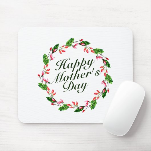 Eleganter Muttertagskreath | Mousepad (Mit Mouse)