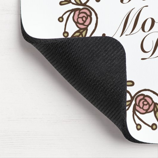 Eleganter Muttertagskreath | Mousepad (Ecke)