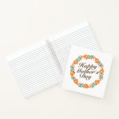 Eleganter Muttertagskreath | Notebook Notizbuch (Innenseite)