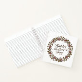 Eleganter Muttertagskreath | Notebook Notizbuch (Innenseite)