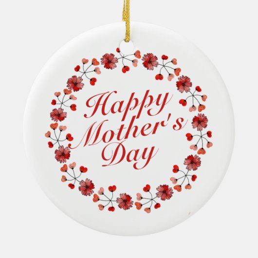 Eleganter Muttertagskreath | Ornament (Hinten)