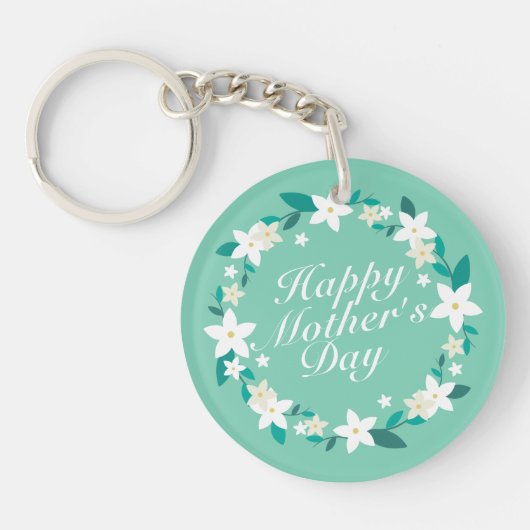 Eleganter Muttertagskreath | SCHLÜSSELANHÄNGER (Vorderseite)