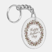 Eleganter Muttertagskreath | SCHLÜSSELANHÄNGER (Vorderseite links)